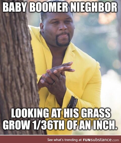 Time to start mowing that barren acre of land you never use
