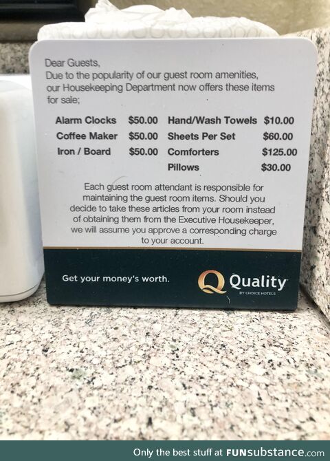 Creative way to discouraging thieving