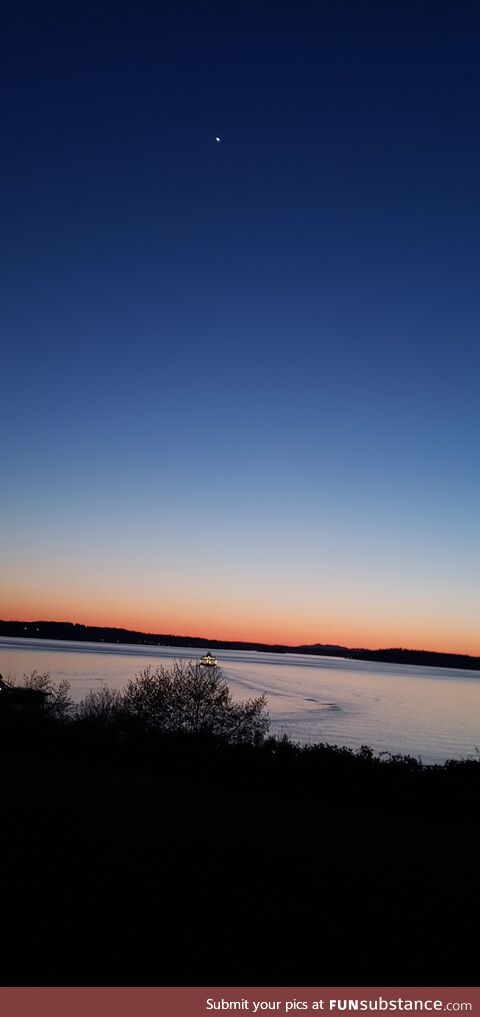 Sunset on the Puget Sound