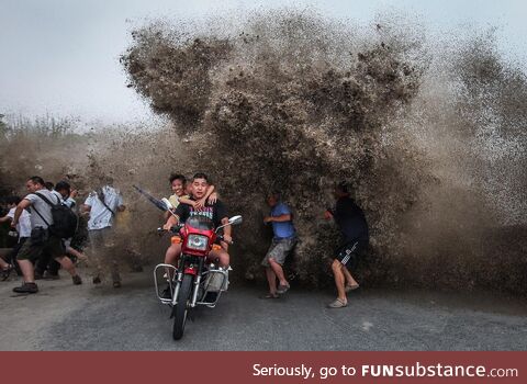 Escaping the Wave