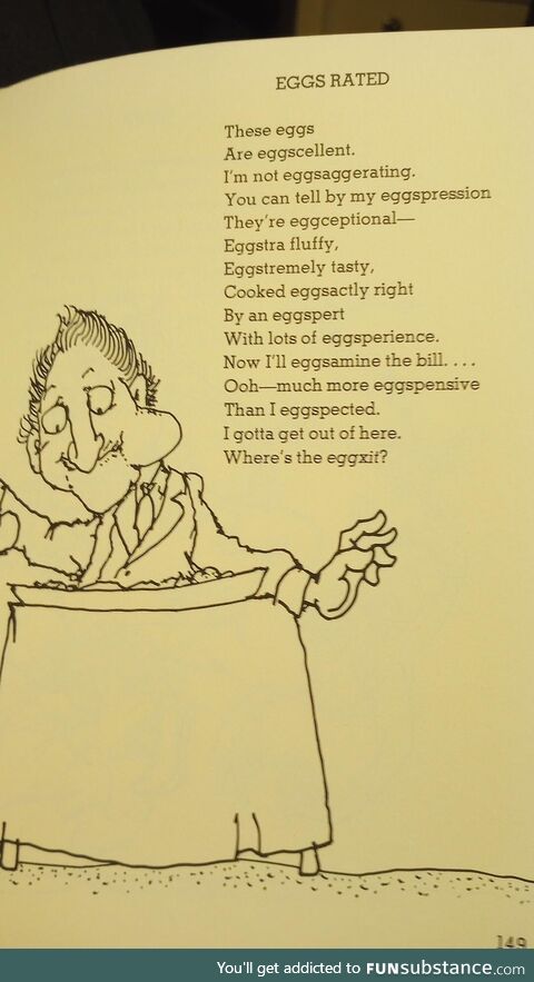 Shel Silverstein Was Ahead of his Time (A Poem from the 1996 Book: 'Falling Up')