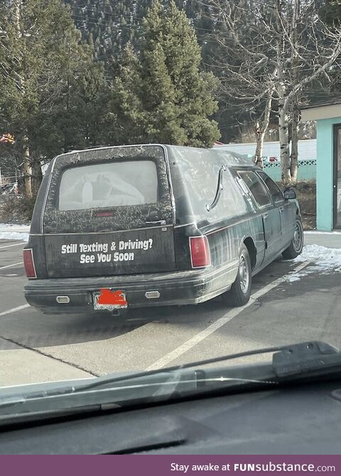 Hearse got no chill