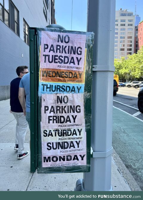 If only there was a better way to articulate this… TriBeCa, NYC [OC]