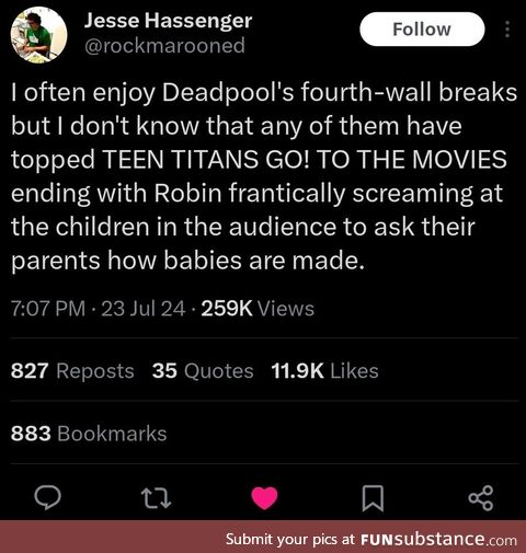 Someone's getting shot for this