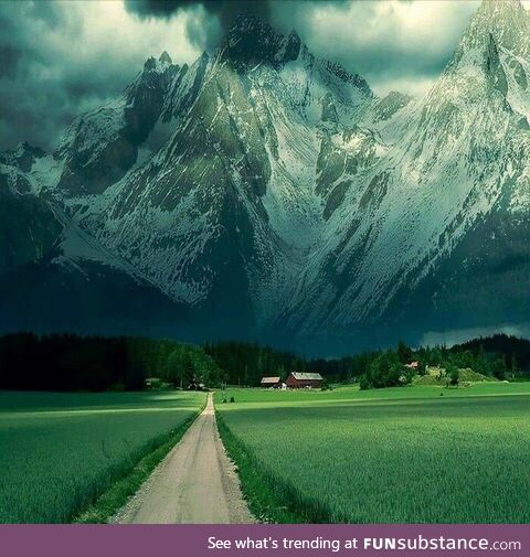 The french alps