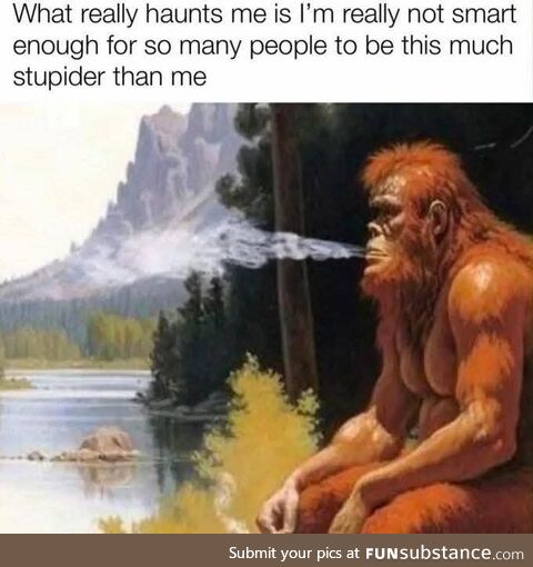Big foot smoking doinks core