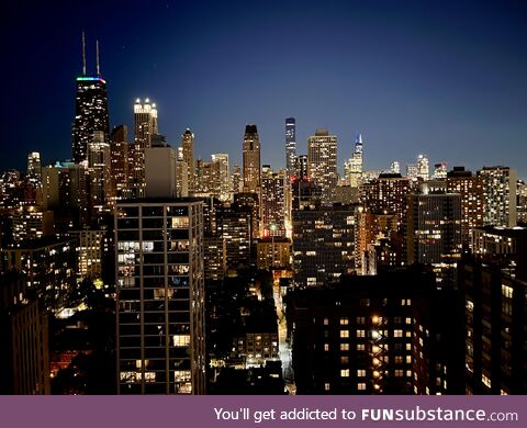 Pretty night - Chicago, IL