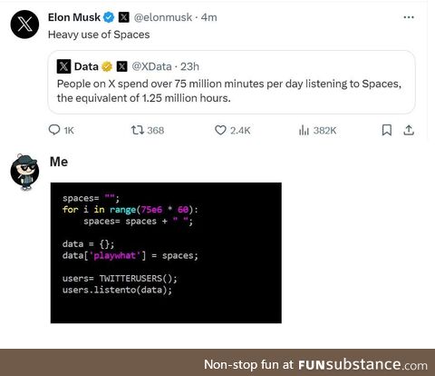 whatElonSaysAndWhatIhear