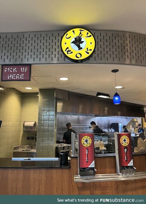City Wok in real life