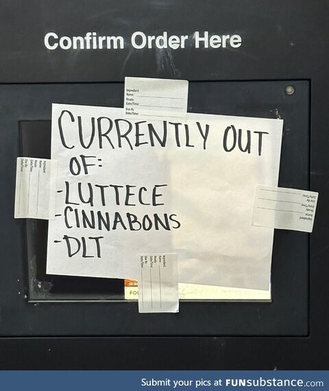 At a Taco Bell in the middle of no where