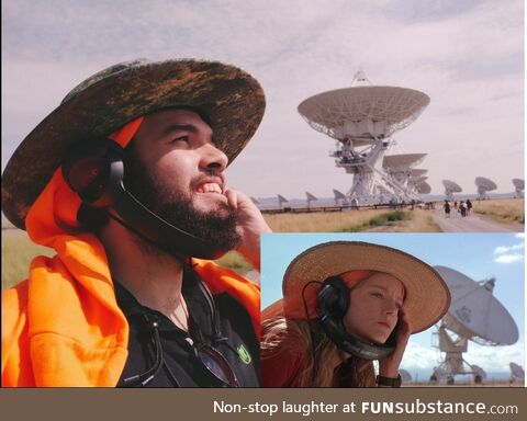 As a kid, "Contact" is what inspired me to become an astronomer. That's me at the VLA