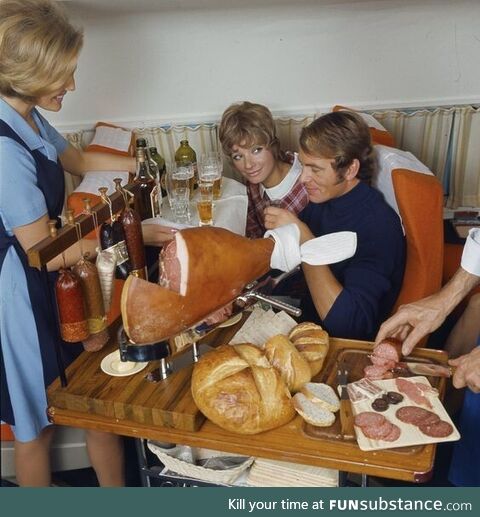 Amazing photo from the Golden Age of air travel