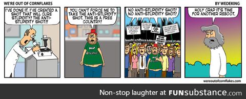 The anti-stupidity shot