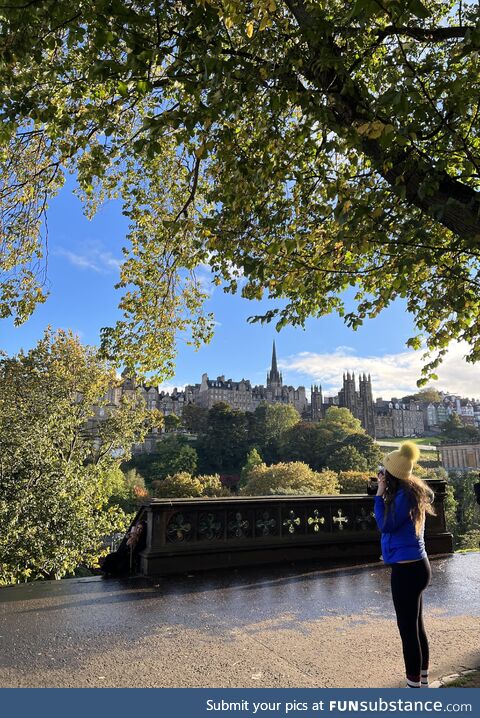 Beautiful day in Scotland