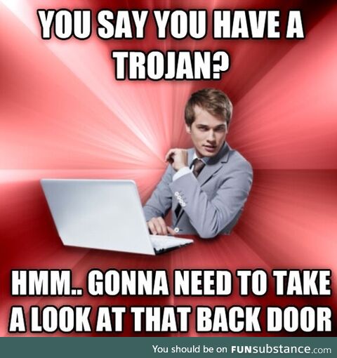 Overly Suave IT Guy Has The [F]ix