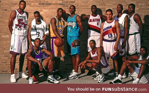 1996 NBA draft class. Said by many to be the best draft class of all time