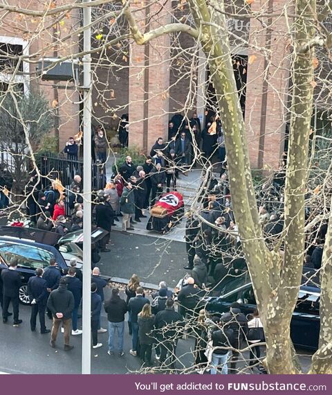 Nazi funeral in Rome om on 10 January 2022 (source in comments)