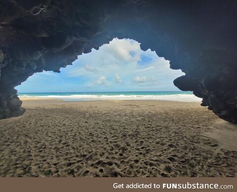 Kauai has very crowded beaches. But if you commit to a long hike you can find some great