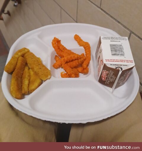Philadelphia, PA high school lunch. (Its free)