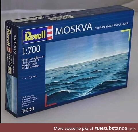 Revell releases Moskva model