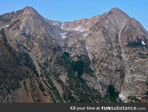 The mountains of California are neat