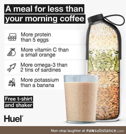 Huel: Because adulting is hard