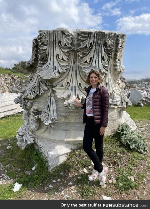 The largest capital known to date. Unearthed in 2013, Cyzicus, Turkey