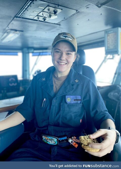 This warrior is a 22-year-old nuclear reactor mechanic
