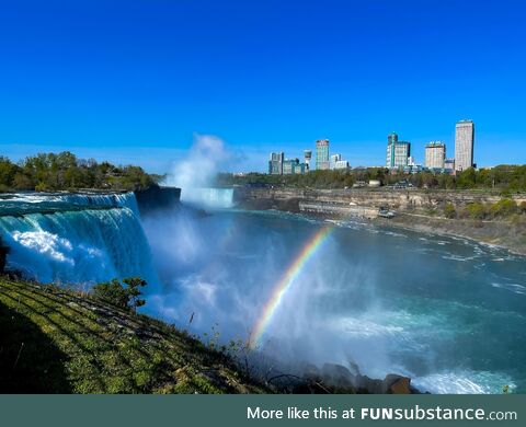 Niagara Falls - Only place where you get to see rainbow every sunny day!