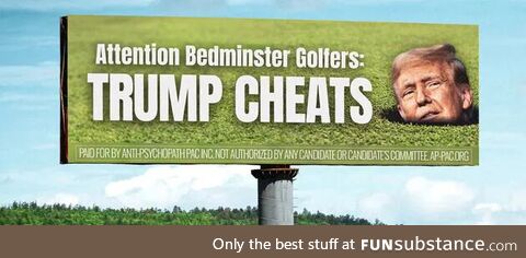 Another Anti-Trump billboard paid for by Anti-Psychopath PAC