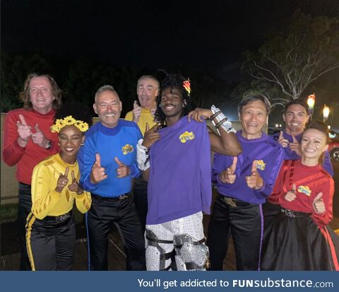 Lil Nas X and all of The Wiggles!!!