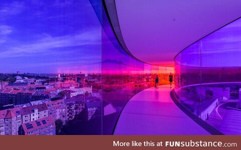 Rainbow Panorama walkway in Denmark
