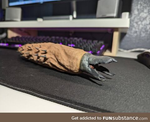 When your kid wants a toy that doesn't exist, but you have a 3D printer and some paint