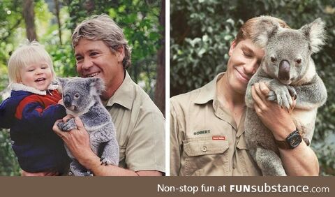 17 year old Robert Irwin looks just like his Dad! ????