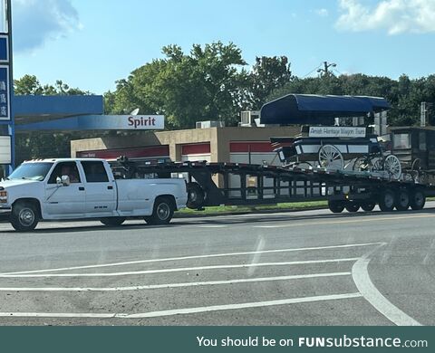 Idk if this counts under Amish rules…
