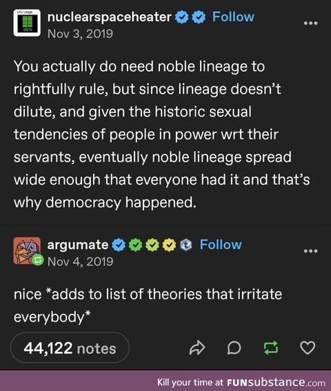 I'll be noble 6