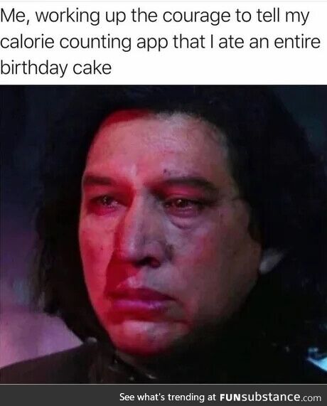 In front of my kids as they cried