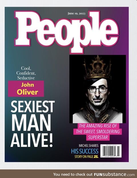 John oliver is the sexiest alive