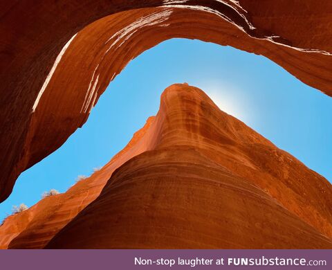 Slot canyon photo