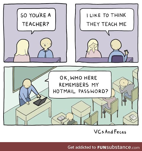 The teacher [oc]