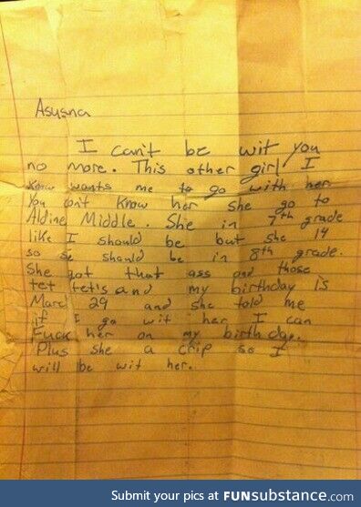 Middle school breakups are rough these days