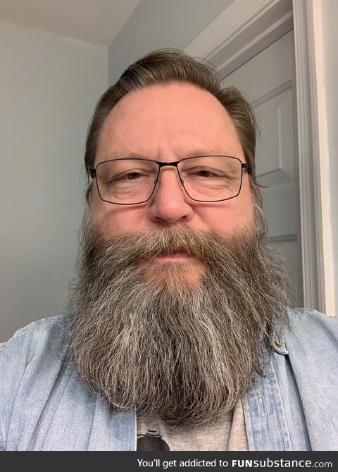 56 years; 6 months w/o shaving