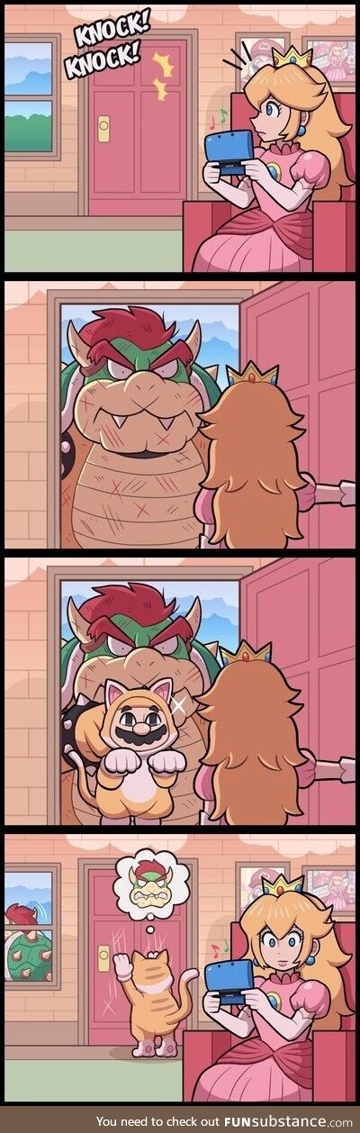 Here's your cat back, miss