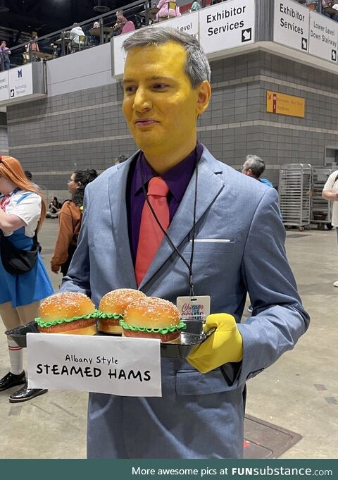 Seen at the Fast Food Convention