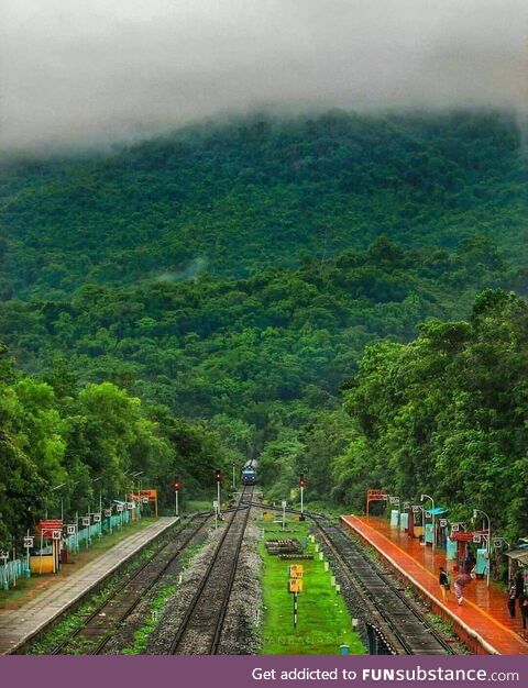 Karwar railway station, India