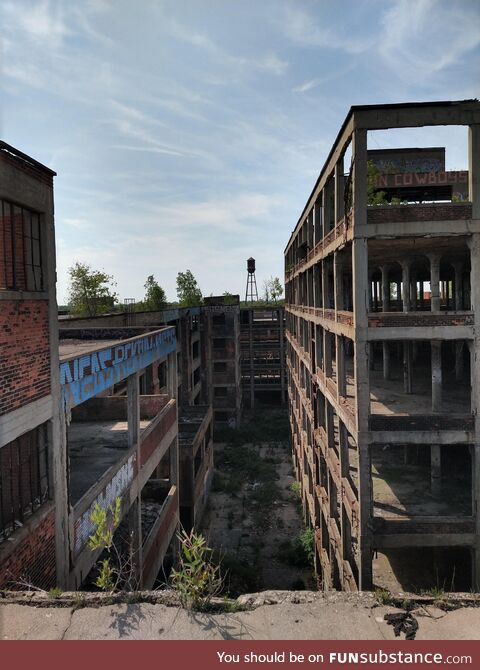 Packard plant, may 2023