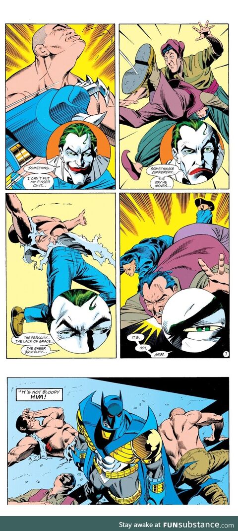 Joker know batman too well