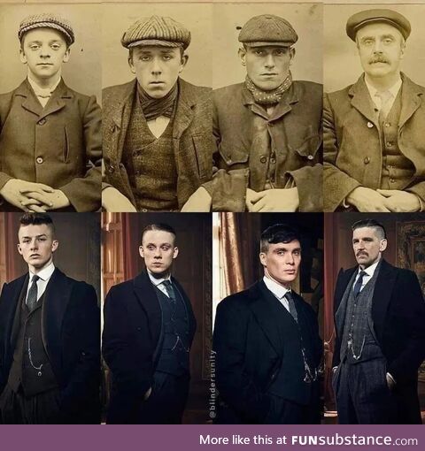 The real-life Peaky Blinders, 1910