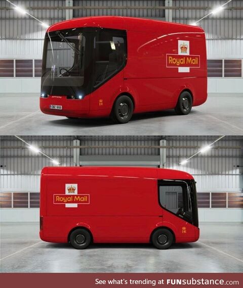 New Royal Mail electric delivery vans