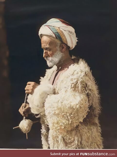 A picture of old men in Ramallah in 1919